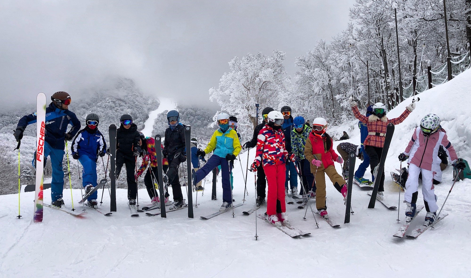 japan school ski trip